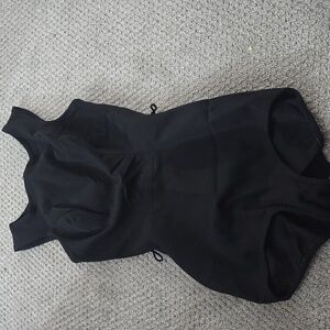 ROBBY LEN  One Piece Black Swimsuit Size 14/36